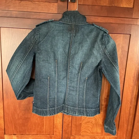 Ralph Lauren Polo sport Jeans Co Denim women’s denim Jacket 100% cotton Medium - Picture 2 of 12